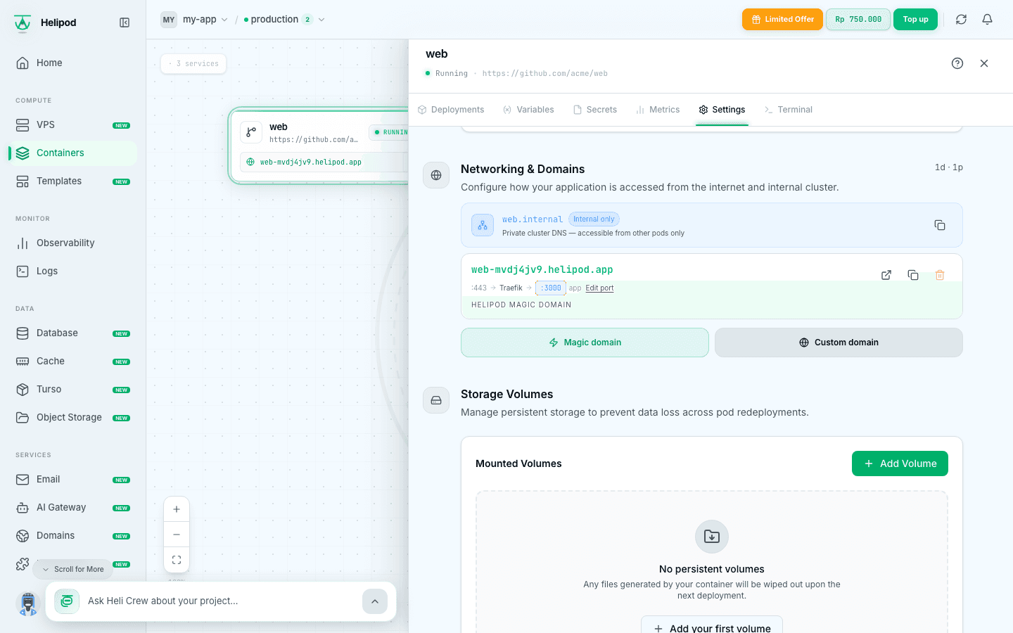 Networking & Domains